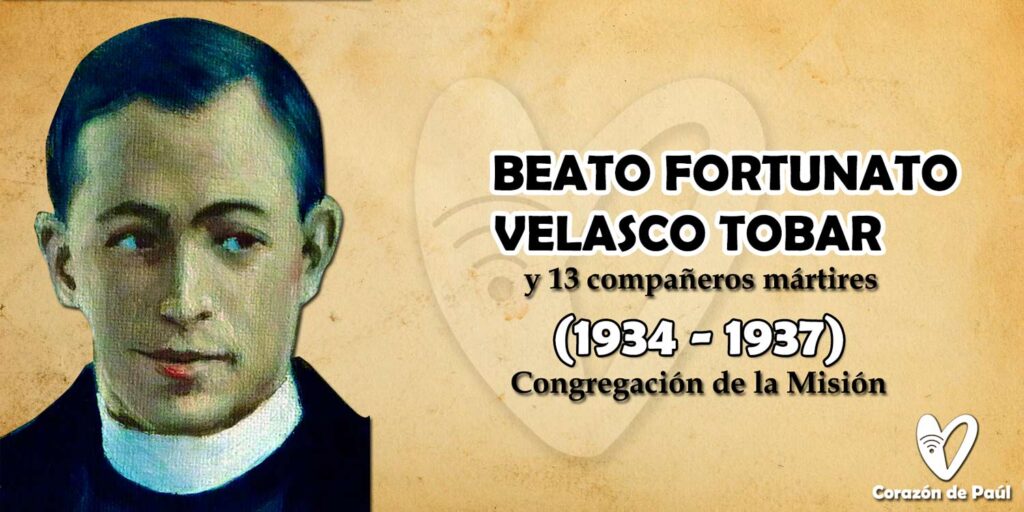 Padre Fortunato Velasco y compañeros mártires.