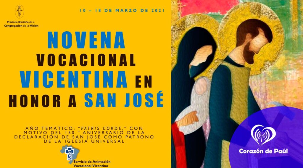 Novena Vicentina en Honor a San José del 10 al 18 de marzo- Español